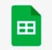 Google sheets logo, online spreadsheet creation and editing tool of google workspace.